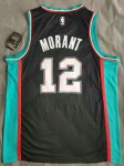 NBA 12 Morant Grizzlies 20-21 Maillot noir